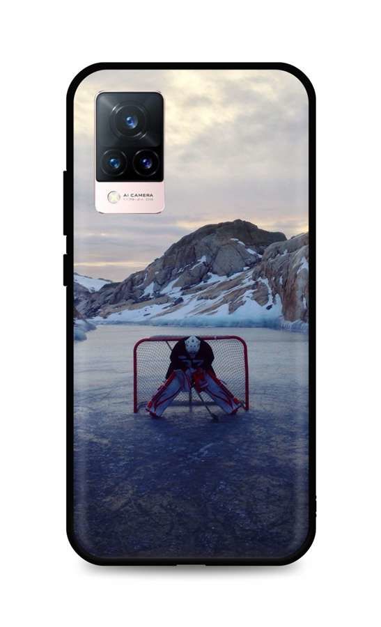 Kryt TopQ Vivo V21 5G silikon Hockey Goalie 72916