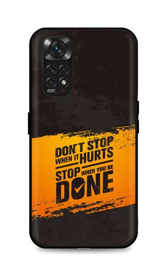 Kryt TopQ Xiaomi Redmi Note 11 silikon Don't Stop 71828