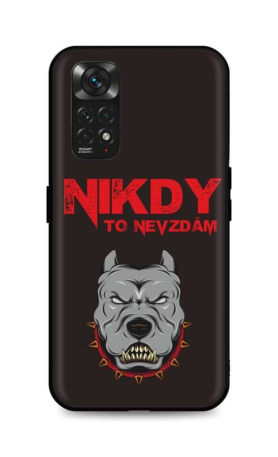 Kryt TopQ Xiaomi Redmi Note 11 silikon Nikdy to nevzdám 71816