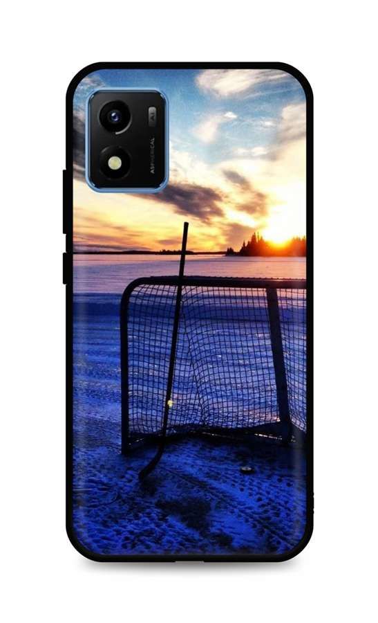 Kryt TopQ Vivo Y01 silikon Hockey Sunset 68984