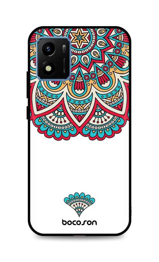 Kryt TopQ Vivo Y01 3D silikon Barevný motiv 68947