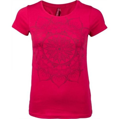 Willard EDINA Dámské triko, Růžová,Černá, velikost XXL