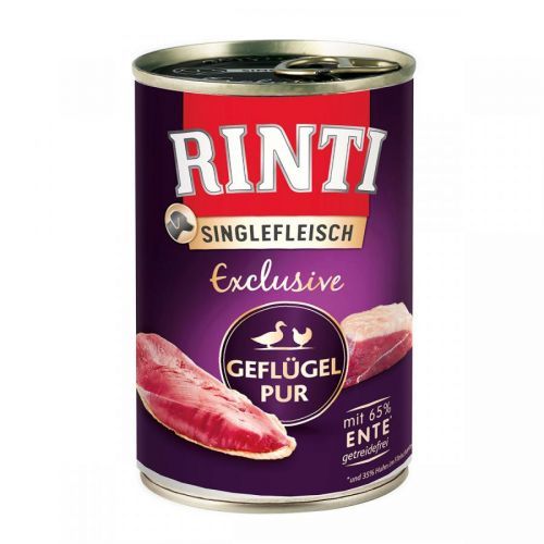 RINTI Singlefleisch Exclusive čisté drůbeží maso 12 × 400 g