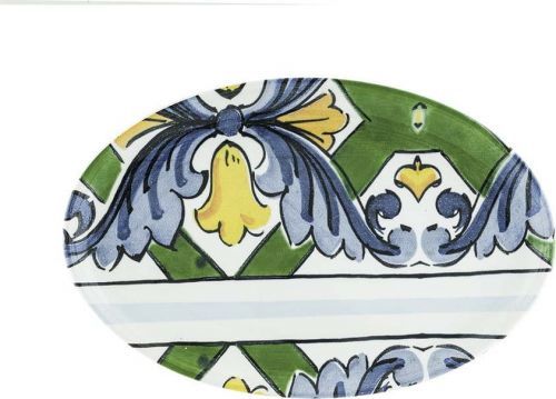 Keramický servírovací talíř Villa Altachiara Taormina, 40 x 28 cm