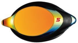 Swans SRXCL-MPAF Mirrored Optic Lens Racing Smoke/Orange -4.0