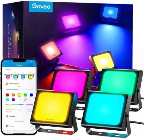 Govee Flood Lights venkovní SMART LED světla 4ks