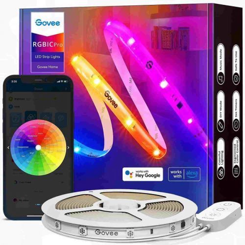 Govee WiFi RGBIC Smart PRO LED pásek 10m - extra odolný