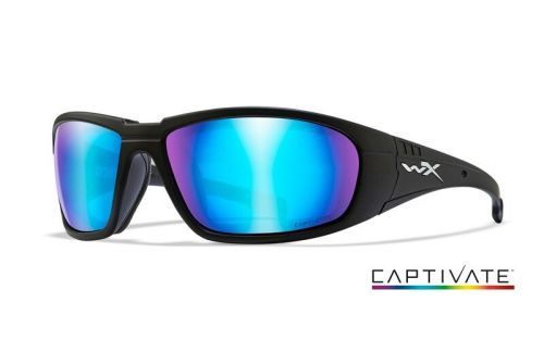Sluneční brýle Boss Captivate Wiley X® (Barva: Černá, Čočky: Captivate™ modré polarizované)