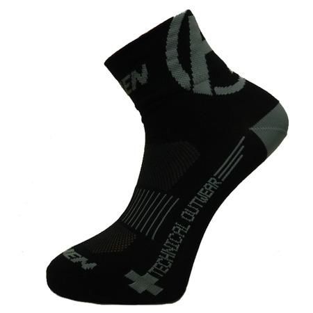Haven ponožky LITE SILVER NEO 2páry černo/šedé 6-7