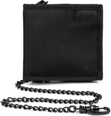 PACSAFE 10605100 peněženka RFIDsafe Z100 BIFOLD WALLET black