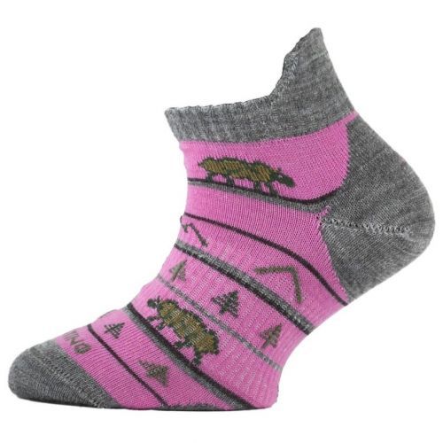 Dětské ponožky Lasting TJM Velikost ponožek: 29-33 / Barva: růžová