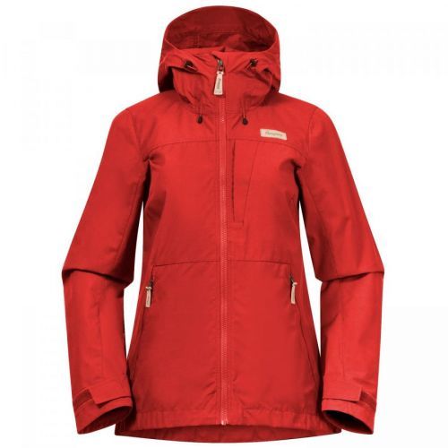 Dámská bunda Bergans Nordmarka Leaf Light Wind Jacket Women Velikost: L / Barva: červená