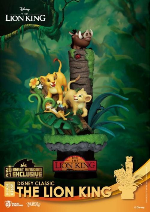 Beast Kingdom Toys | Lion King - Lví Král - Disney Class Series D-Stage PVC Diorama The Lion King Special Edition 15 cm