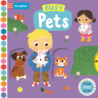 Busy Pets (Books Campbell)(Board book)