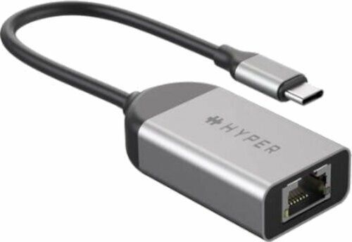 Adaptér USB-C(TM) Targus [1x USB-C - 1x LAN (10/100/1000 MB/s)] stříbrná