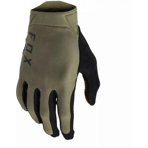 Rukavice Fox Flexair Ascent - dlouhé, kůrová zelená - velikost 2XL