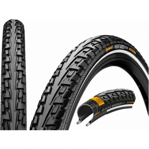 Plášť Continental Ride Tour 28x1 5/8x1 1/8 (28-622) - drát, černá, reflex