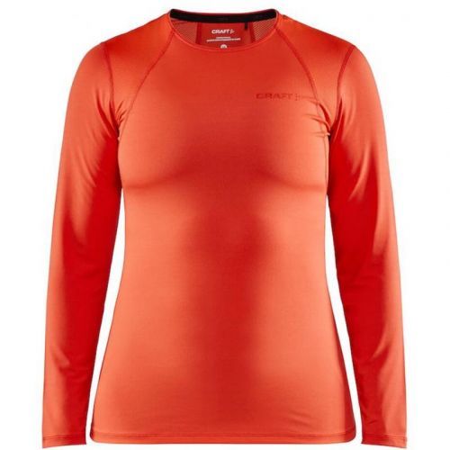 Triko Craft ADV Essence LS - dámské, oranžová - velikost L