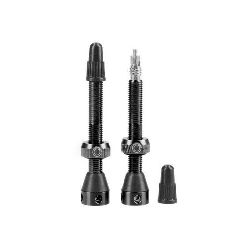 Ventilky Tubolight 50 mm - 1 pár, bezdušové, černá