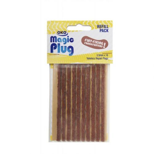 OKO Magic Plug Frankfurters 3 mm - sada 10 knotů pro opravu defektu u bezdušových plášťů