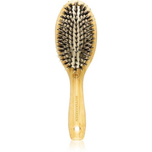 Olivia Garden Bamboo Touch kartáč na vlasy z bambusu