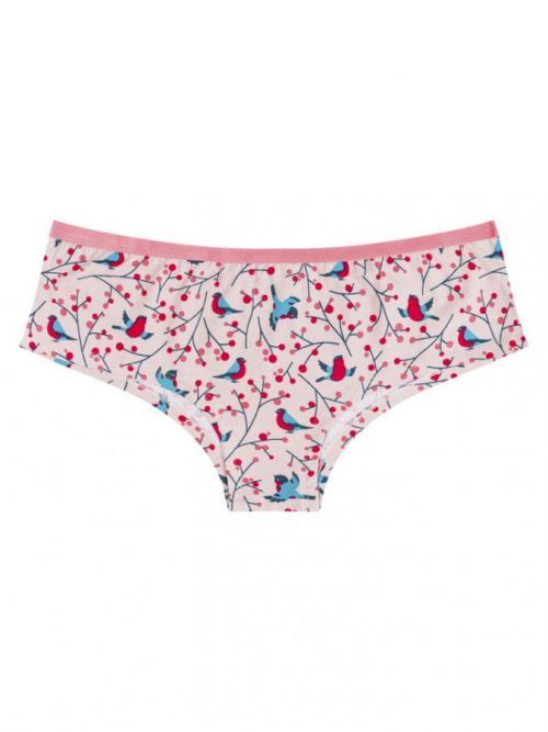 Veselé dámské kalhotky Dedoles Ptáčci v jeřabině (D-W-UN-HB-C-C-919) M