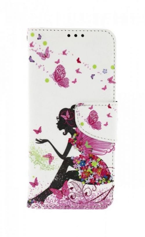 Pouzdro TopQ Xiaomi Redmi Note 11 knížkové Zasněná dívka 73640