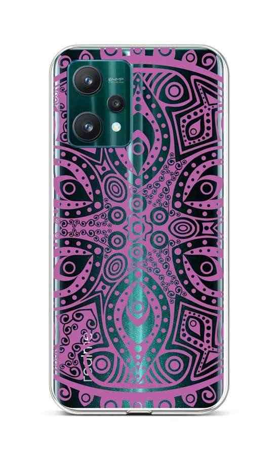 Kryt TopQ Realme 9 Pro silikon Violet Mandala 73063