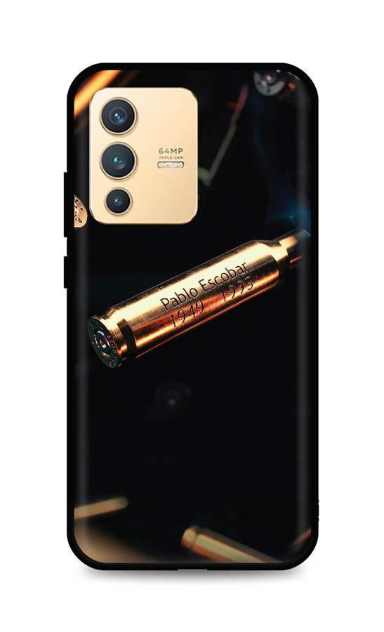 Kryt TopQ Vivo V23 5G silikon Pablo Escobar Bullet 72764