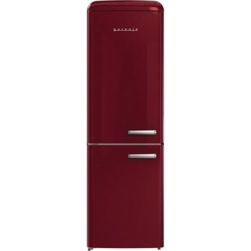 Gorenje kombinovaná chladnička ONRK619DR-L Retro + 15 let záruka na kompresor