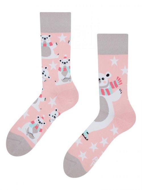 Veselé ponožky Dedoles Lední medvěd na bruslích (GMRS224) S