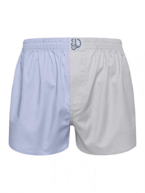 Pánské trenky Dedoles modro-šedé (D-M-UN-LB-B-C-1575) XL