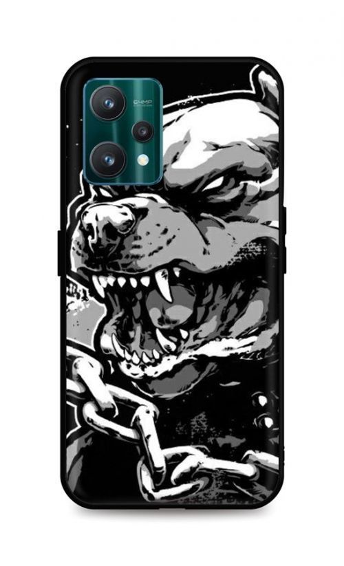 Kryt TopQ Realme 9 Pro silikon Agressive Pitbull 73466
