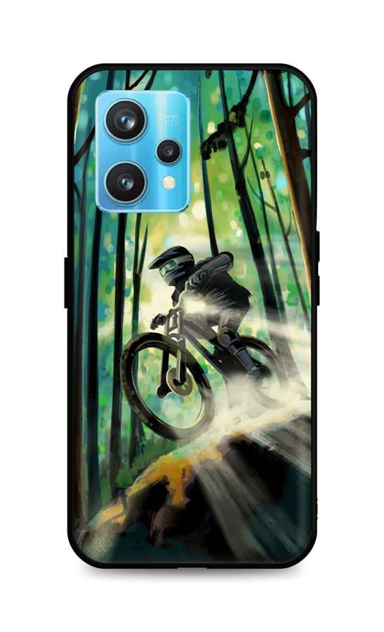 Kryt TopQ Realme 9 Pro+ silikon Mountain Bike 73379