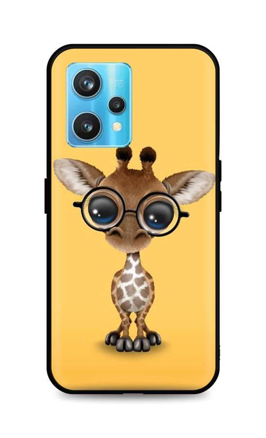 Kryt TopQ Realme 9 Pro+ silikon Cute Giraffe 73337