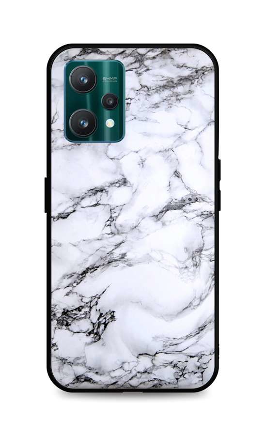 Kryt TopQ LUXURY Realme 9 Pro pevný Marble White 73287