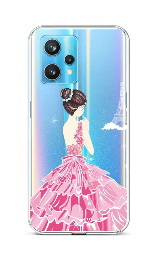 Kryt TopQ Realme 9 Pro+ silikon Pink Princess 73271