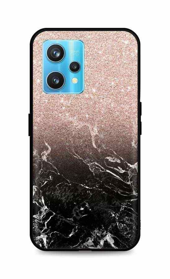 Kryt TopQ LUXURY Realme 9 Pro+ pevný Sparkling Marble 73141