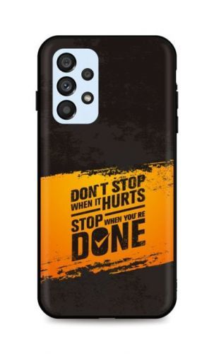 Kryt TopQ Samsung A53 5G silikon Don't Stop 72762