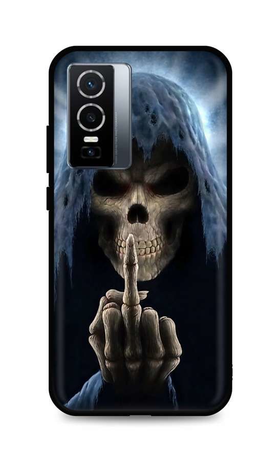 Kryt TopQ Vivo Y76 5G silikon Fuck Off 72576
