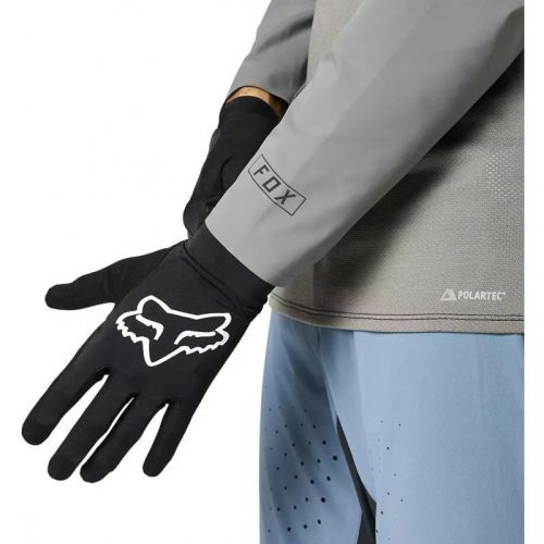 Rukavice Fox Flexair - dlouhé, černá - velikost 2XL