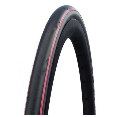 Plášť Schwalbe One 700x25c (25-622) HS462A Addix Performance RaceGuard - skládací, černo-červená