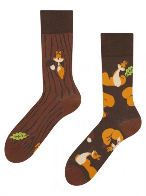 Veselé ponožky Dedoles Veverky (GMRS141) M