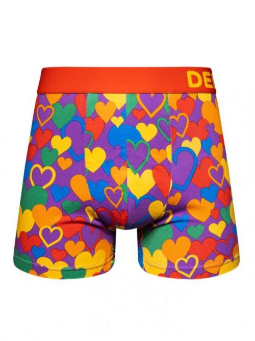 Veselé pánské boxerky Dedoles Pestrobarevná láska (GMMT1315) L