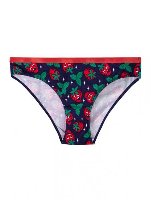 Veselé dámské kalhotky Dedoles Šťastné jahody (GMFB238) L
