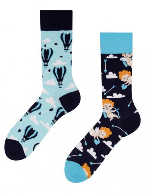 Veselé ponožky Dedoles Létající Amor (D-U-SC-RS-C-C-1457) M