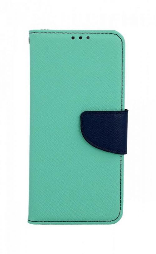 Pouzdro TopQ Xiaomi Redmi Note 11 knížkové mentolové 73701