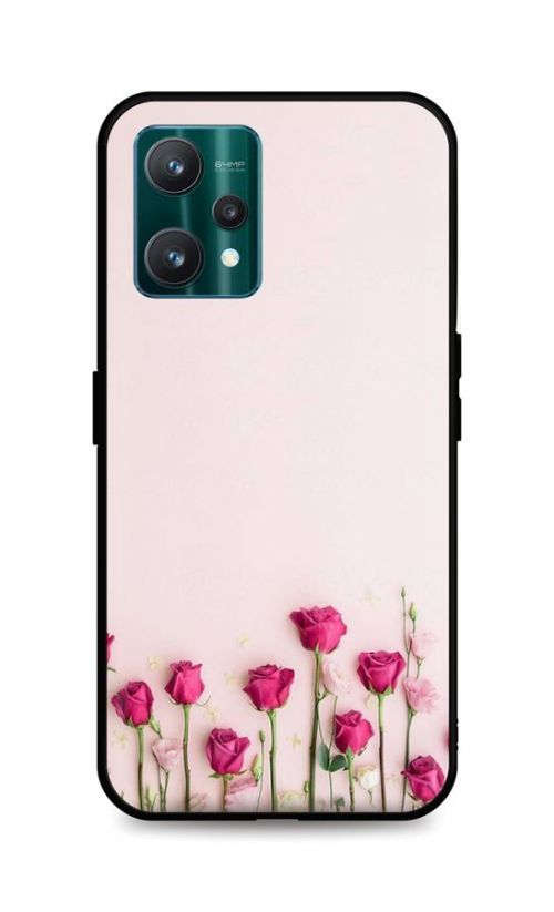 Kryt TopQ Realme 9 Pro silikon Roses 73479