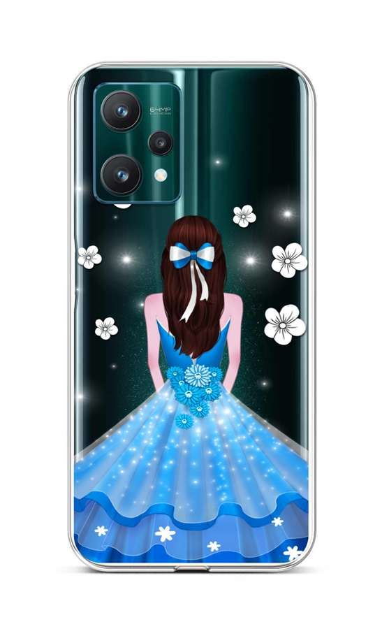 Kryt TopQ Realme 9 Pro silikon Blue Princess 73121