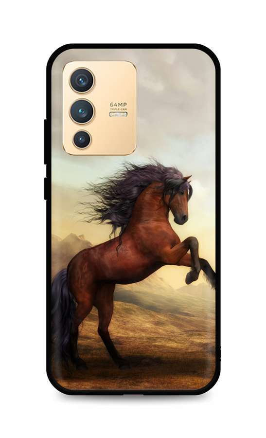 Kryt TopQ Vivo V23 5G silikon Brown Horse 72808